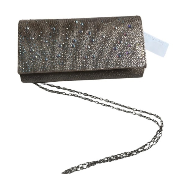 Sparkling Elegance: The‎ Jessica McClintock Chloe Evening Clutch - Picture 2 of 6